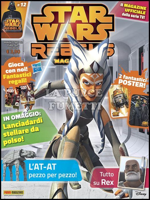 PANINI STARS #    12 - STAR WARS REBELS MAGAZINE 12